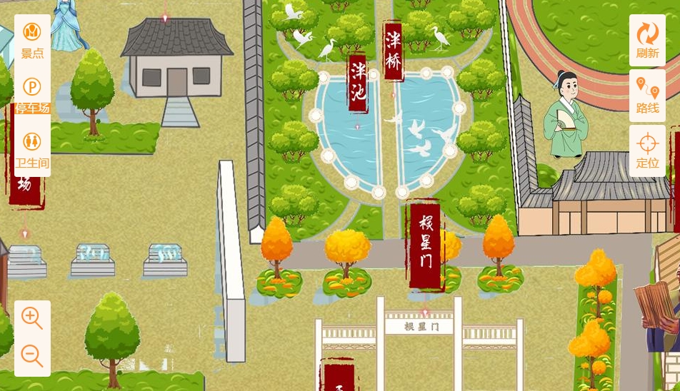 陆丰手绘地图景区语音讲解导览系统：智慧景区建设的基石